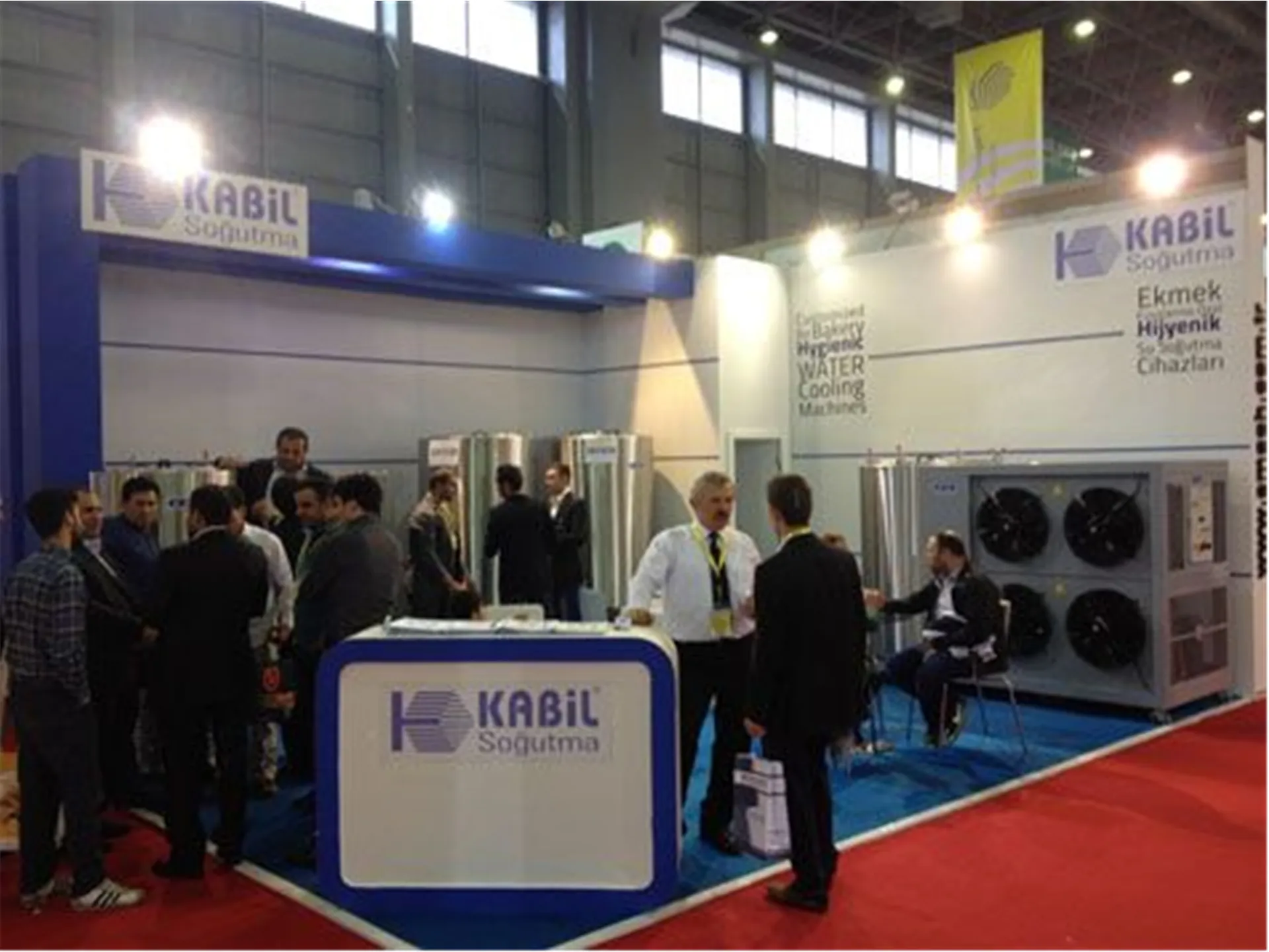 IBATECH 2014 FUARINDA YENİ MAKİNALARIMIZI TANITTIK.